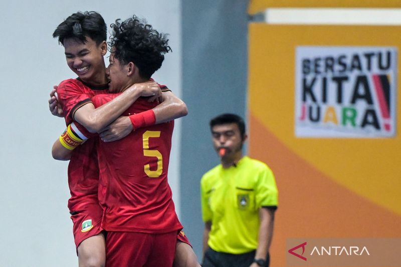 PON XXI Aceh-Sumut: Futsal putra Banten kalahkan NTT