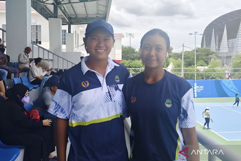 Anjali Kirana dari petenis muda Jawa Barat ungkap sempat tergelincir saat bertanding
