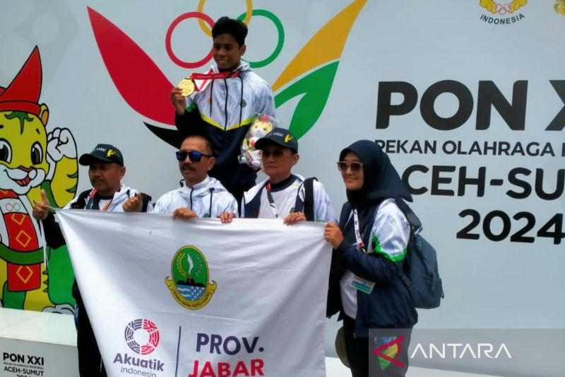 Perenang Kabupaten Bekasi sumbang 4 medali PON untuk Jawa Barat