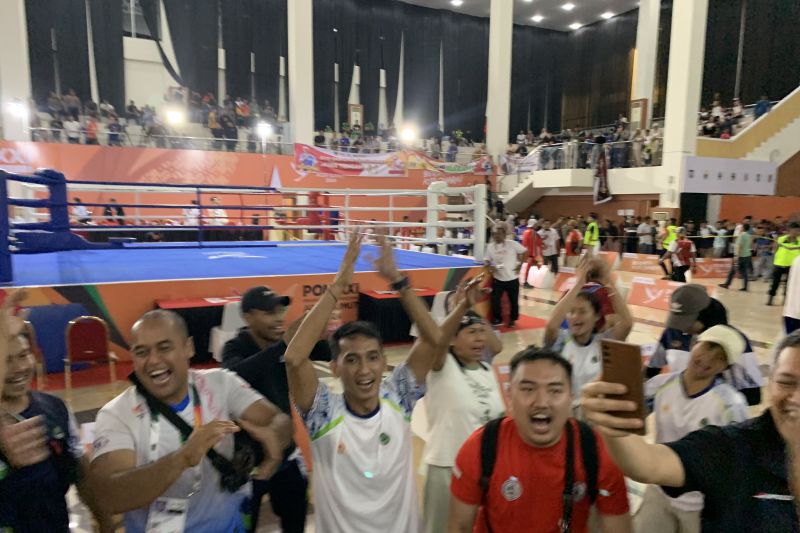 Jabar mendominasi final muaythai nomor laga