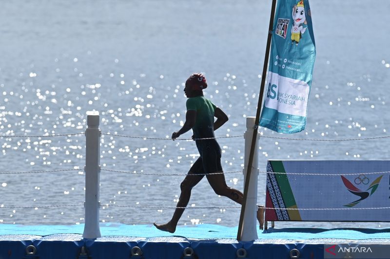 Tim triatlon raih dua medali perak dan satu perunggu pada hari kedua