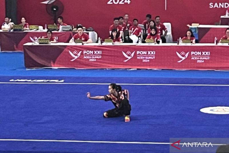 Jawa Barat pecah telur setelah Tasya Ayu meraih emas wushu nomor nanquan putri