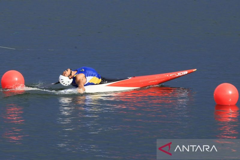Ade Yoan peringkat terakhir kualifikasi canoe single putra