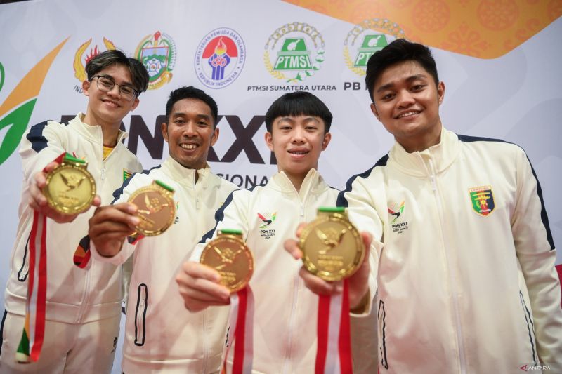 Tenis Meja - Lampung bertemu Jabar di final tunggal putra