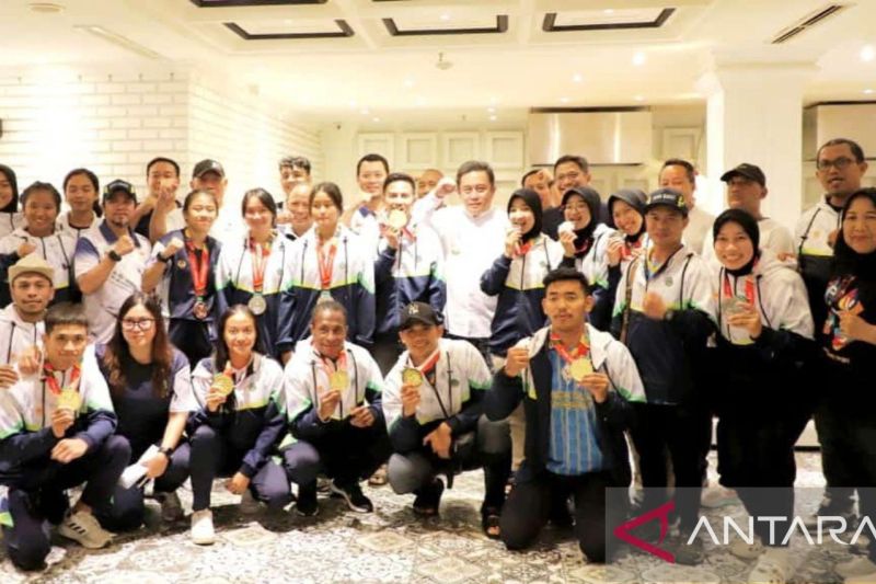 Kabupaten Bekasi menyumbang 124 medali untuk Jabar H-2 penutupan PON