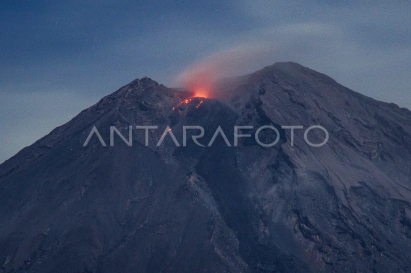 Aktivitas vulkanis Gunung Semeru