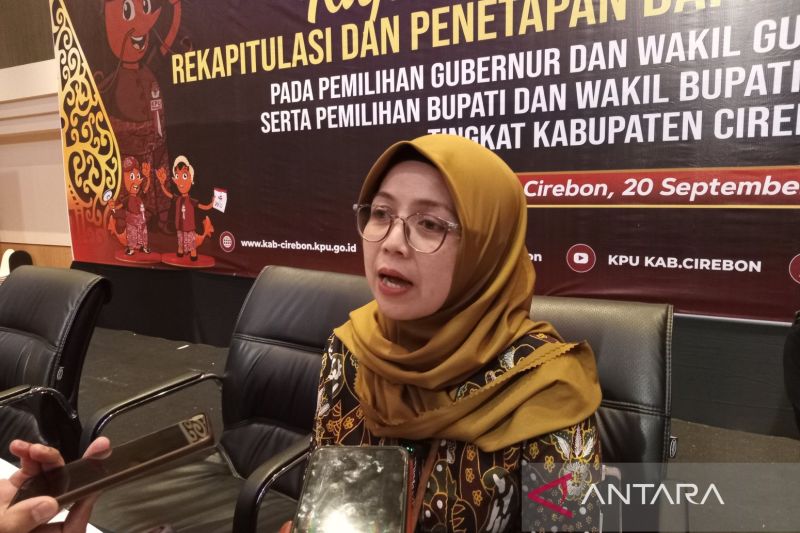 KPU Cirebon tetapkan DPT Pilkada 2024 mencapai 1.744.235 pemilih