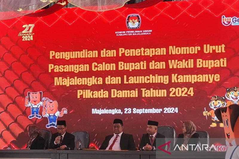 KPU Majalengka gelar deklarasi damai jaga kondusifitas Pilkada 2024