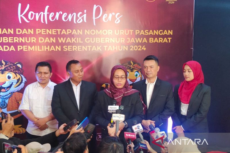 KPU Jawa Barat tagih komitmen pasangan calon untuk kampanye damai