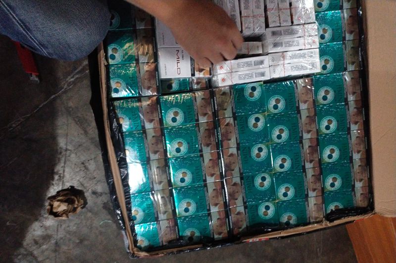 Ratusan ribu batang rokok ilegal disita Satpol PP Karawang