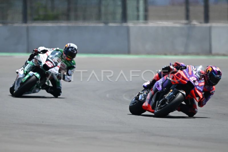 Latihan bebas MotoGP Mandalika