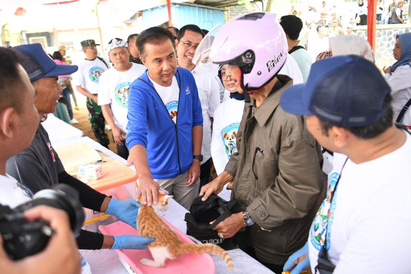 Pj Gubernur Jabar sebut pengendalian rabies perlu prinsip kesehatan semesta