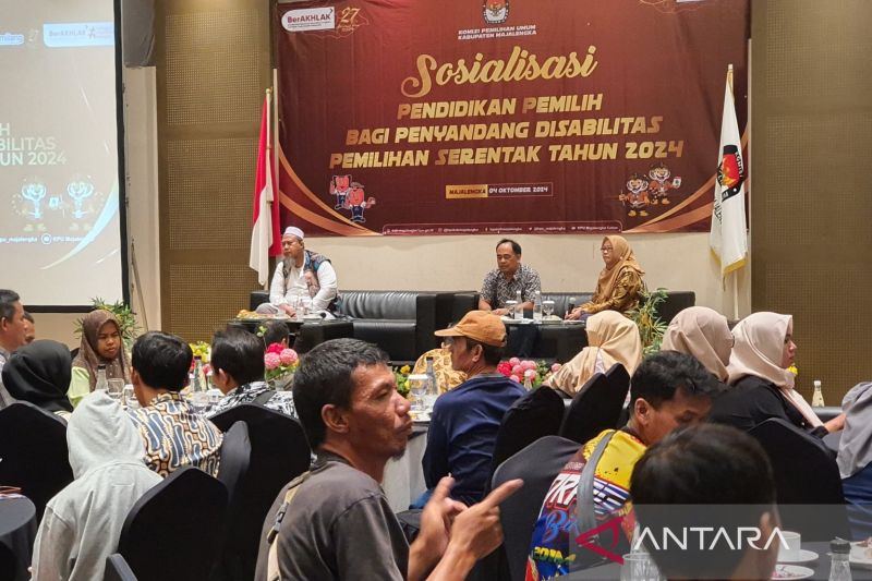 KPU Majalengka jamin 4.892 pemilih disabilitas akan salurkan hak suara