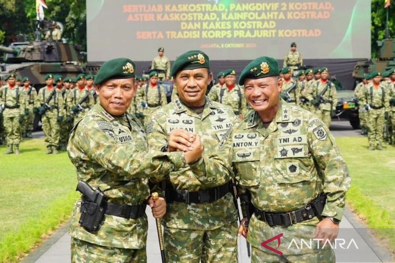 Jabatan Panglima Divisi Infanteri 2 Kostrad diserahkan ke Mayjen TNI Susilo