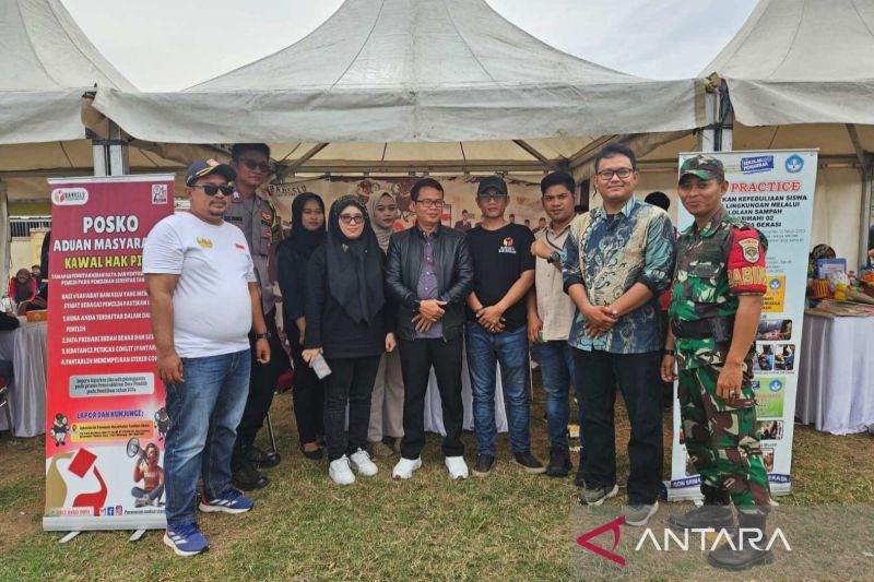 KPU Kabupaten Bekasi sosialisasikan Pilkada 2024 saat Botram