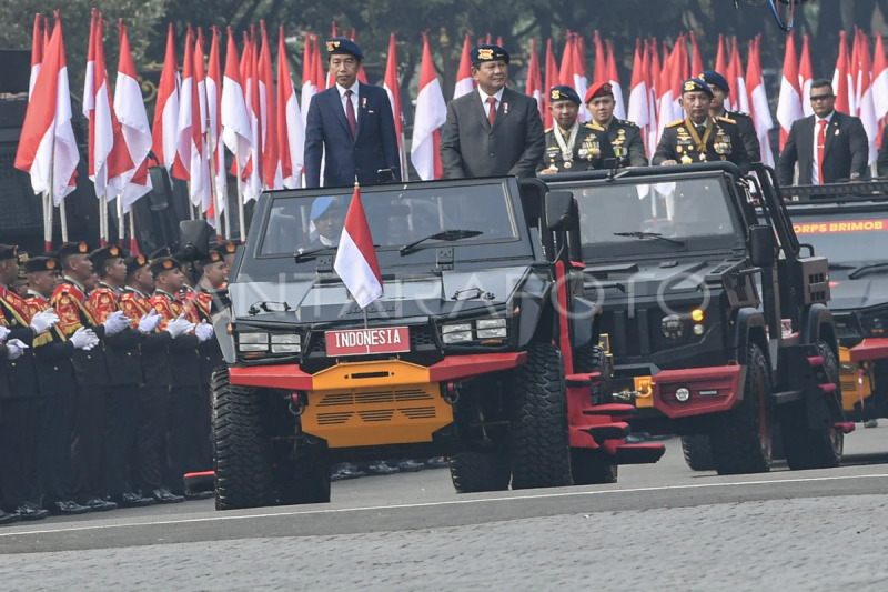 Presiden Jokowi dianugerahi medali kehormatan Loka Praja Samrakshana Polri