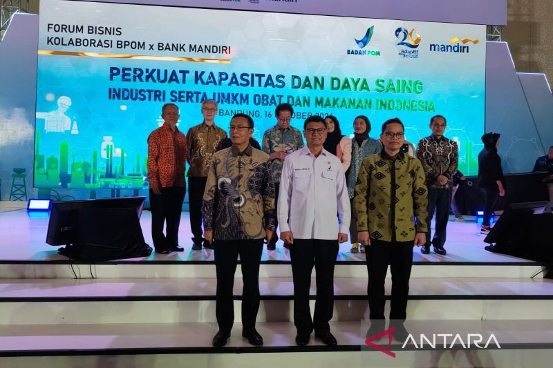 BPOM-Mandiri tegaskan penguatan kapasitas-daya saing UMKM obat dan makanan