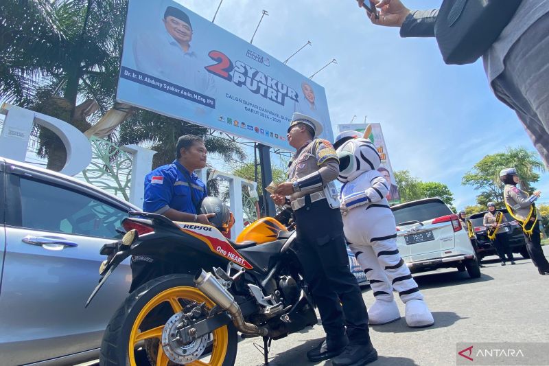 Polres Garut siapkan tim medis cek kesehatan pengendara dalam operasi Zebra