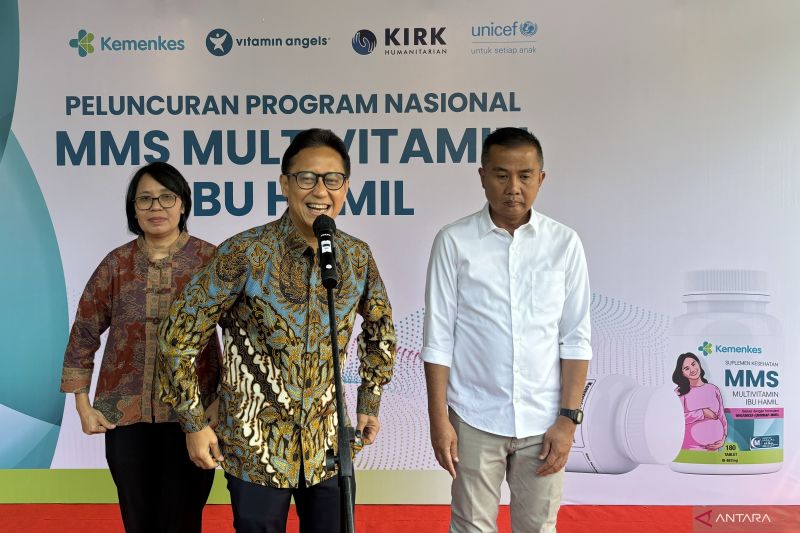 Menkes luncurkan tablet MMS untuk penuhi gizi bagi ibu hamil di Bandung