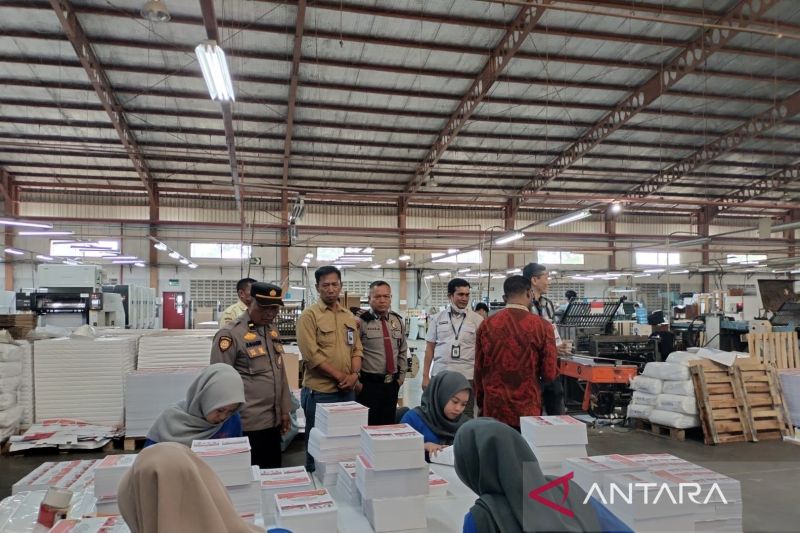 Polresta Bandung awasi ketat proses produksi surat suara untuk Pilkada 2024