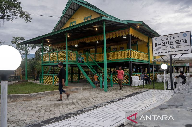 Situs cagar budaya Banua Oge di Palu