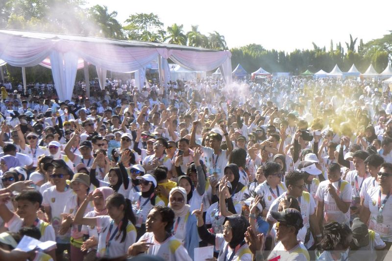 Topshop color run Lampung