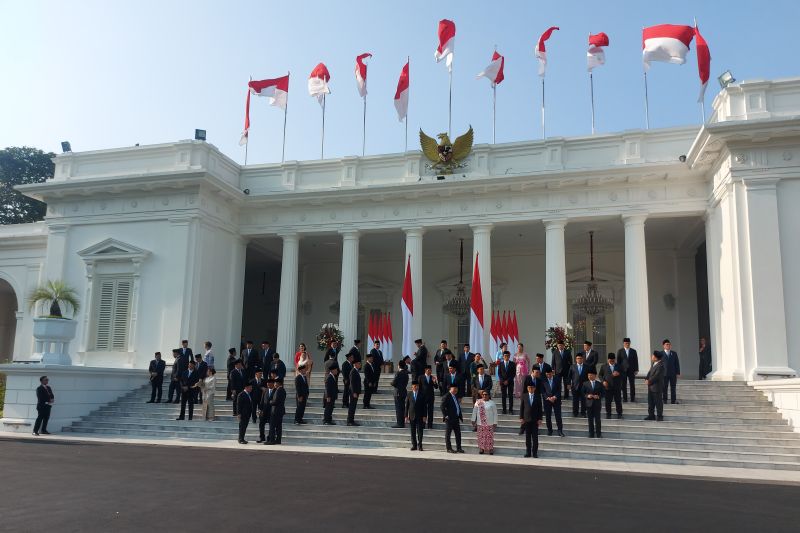 Presiden Prabowo resmi lantik 55 pejabat wakil menteri 2024-2029