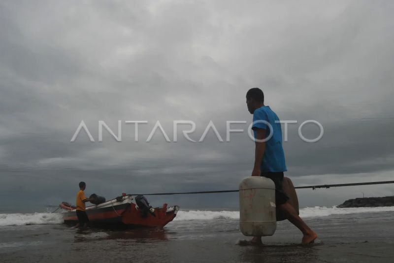 Bandung hujan, mayoritas wilayah alami cuaca berawan