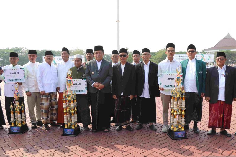 Ponpes Al Fithroh Bekasi juarai lomba video klip Mars Hari Santri Nasional