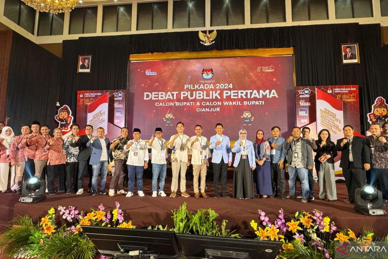 KPU Cianjur gelar debat Pilkada di luar kota untuk keamanan