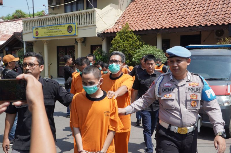 Polres Cirebon Kota ringkus 16 pengedar narkoba dalam sebulan