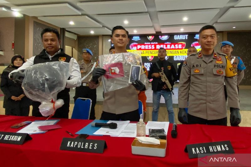 Polres Garut ciduk tersangka spesialis jambret dengan sasaran korban perempuan