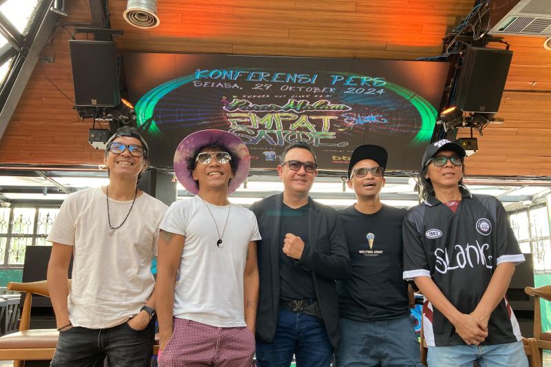 Slank bakal gelar konser bersuasana pasar malam pada awal tahun depan