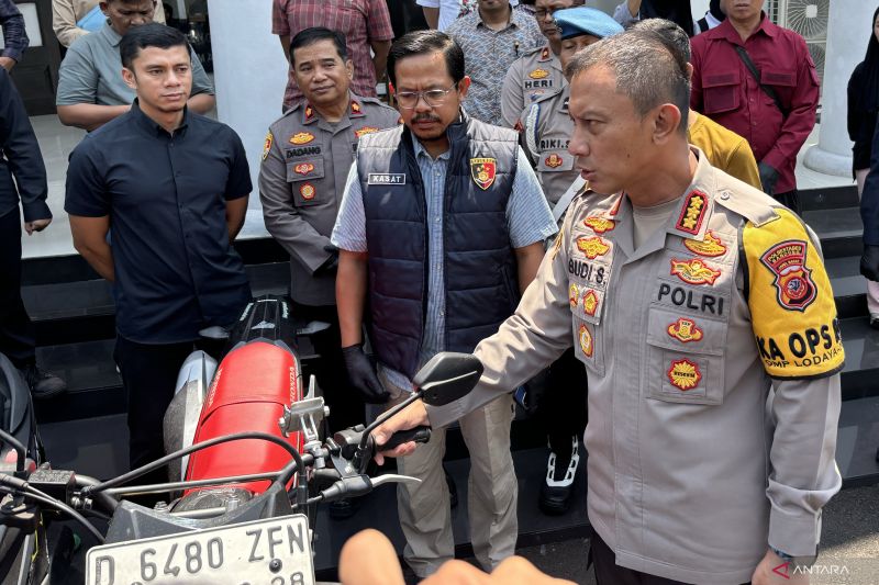 Polrestabes Bandung kembalikan 20 sepeda motor curian kepada pemiliknya