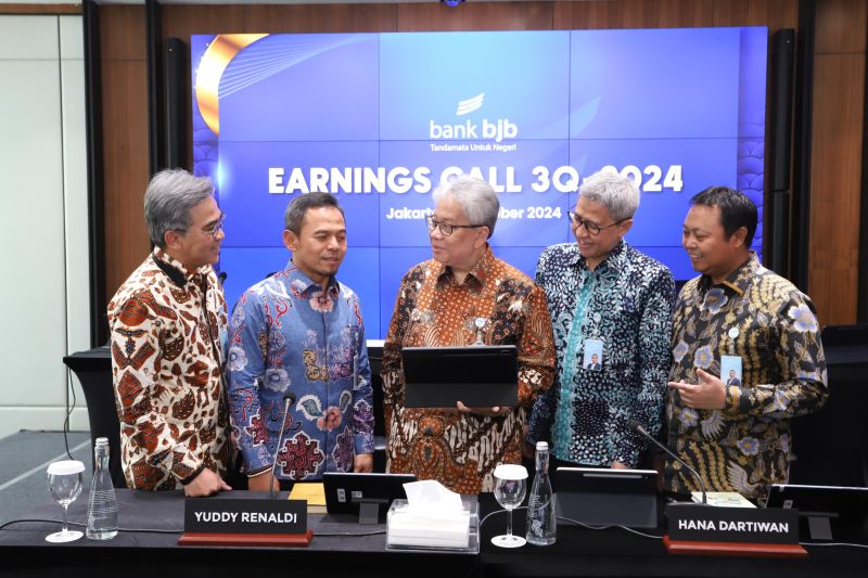 Bank BJB raih laba konsolidasi Rp1,16 triliun per September