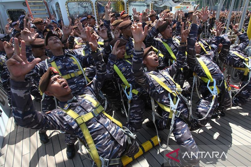 KRI Bima Suci kembali ke tanah air