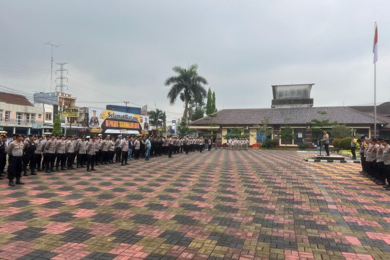 215 polisi siaga amankan debat publik Pilkada Kota Tasikmalaya