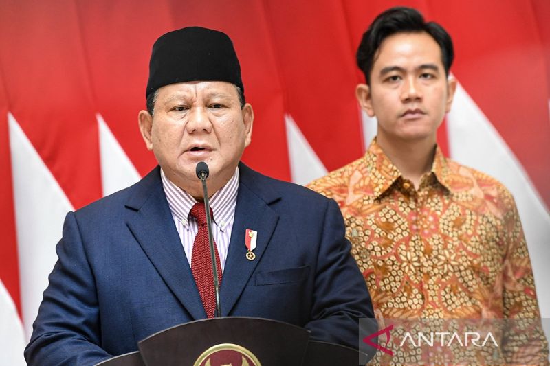 Presiden Prabowo sampaikan keterangan sebelum lawatan ke luar negeri