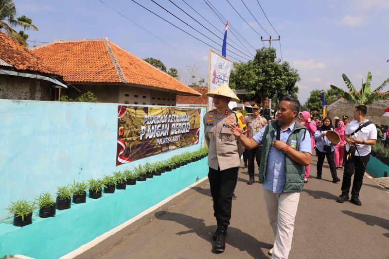 Polres Garut luncurkan program pemanfaatan pekarangan untuk pangan bergizi