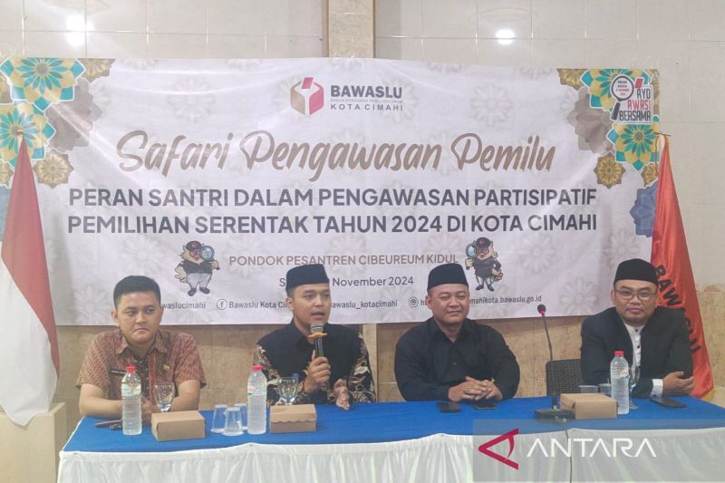 Bawaslu Cimahi dorong keaktifan pesantren dalam pengawasan Pilkada 2024