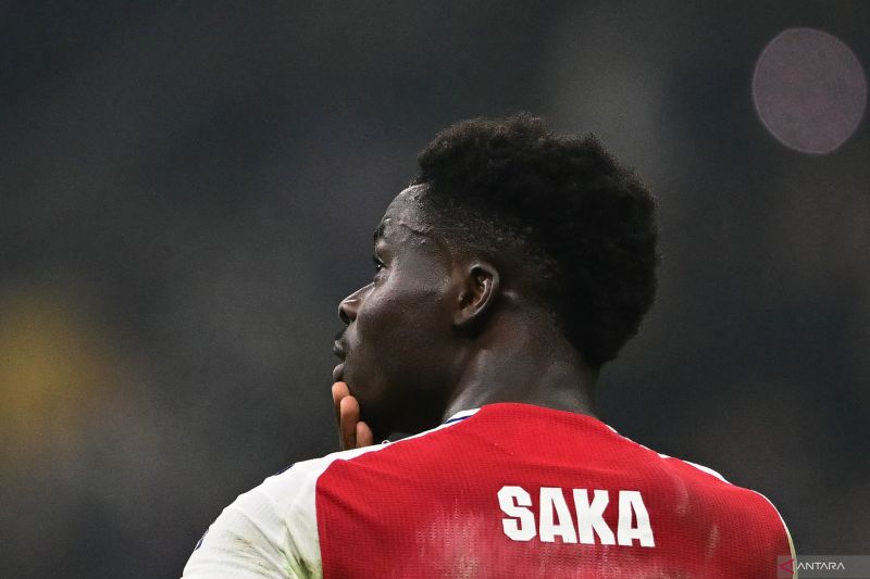 Mikel Arteta mencemaskan kondisi Bukayo Saka dan Declan Rice