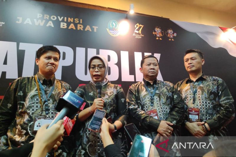 KPU Jabar evaluasi siaran debat pilkada yang berseliweran iklan judol