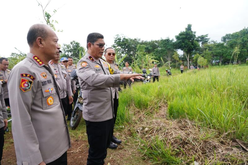 Polda manfaatkan lahan tidur di Bogor untuk dukung ketahanan pangan