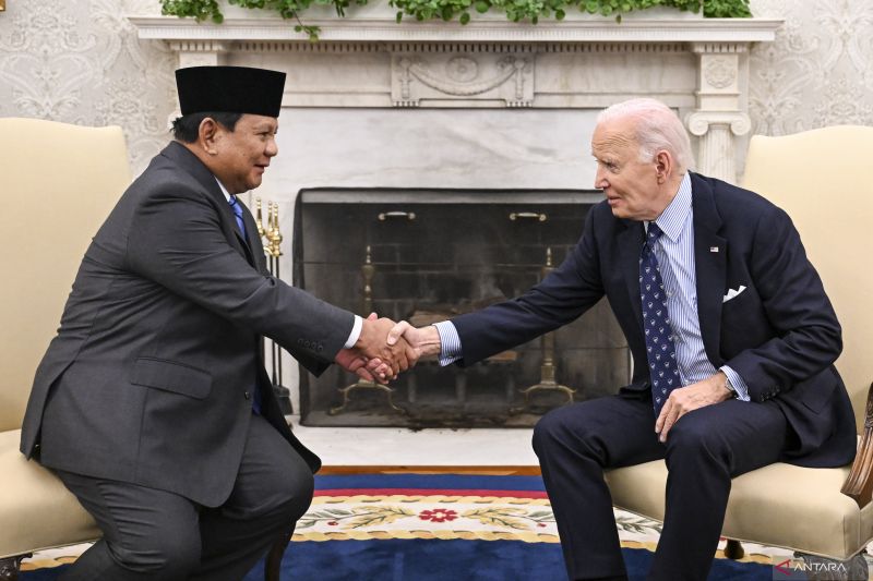 Joe Biden mendukung program makan bergizi gratis yang digagas Prabowo