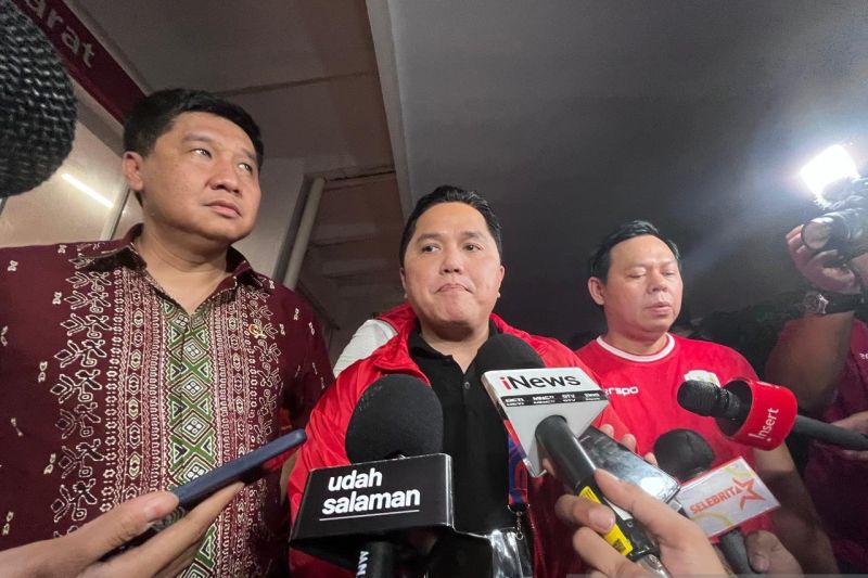 Erick tegaskan PSSI selalu evaluasi semua pelatih timnas junior dan senior