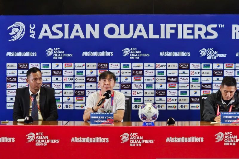 Pelatih Shin Tae-yong masih menargetkan Indonesia finis empat besar