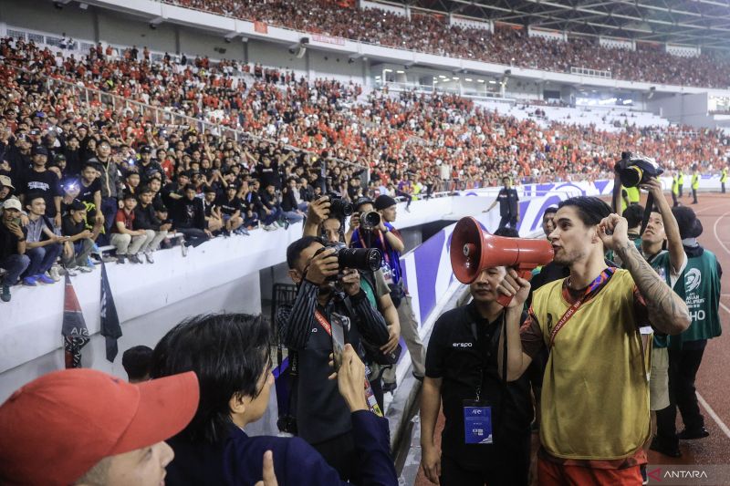 Kevin Diks kagum atmosfir stadion, suporter Indonesia sangat luar biasa