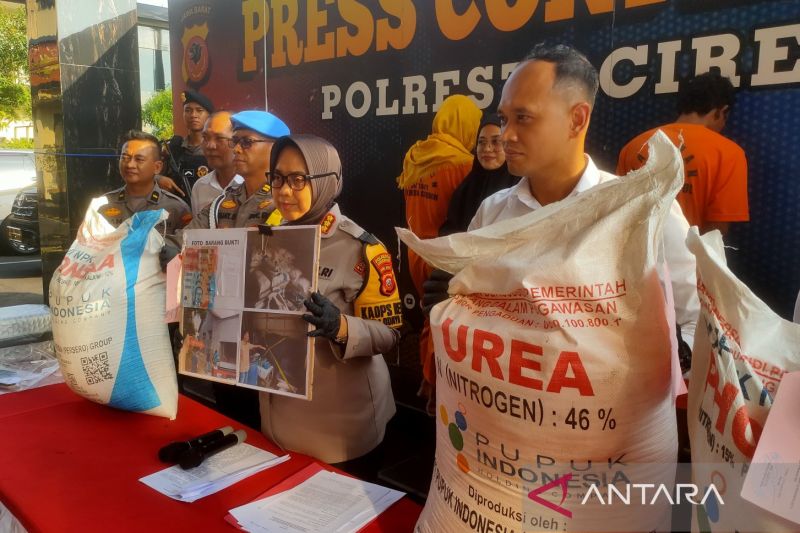 Polresta Cirebon ringkus pelaku kasus penjualan ilegal 3,5 ton pupuk subsidi