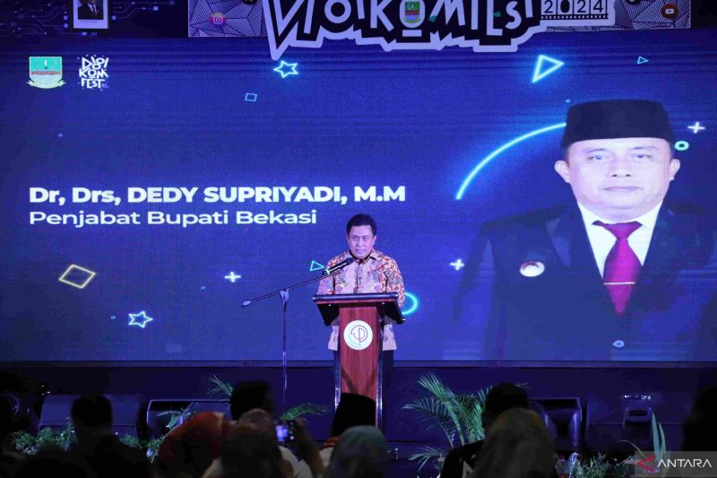 Pemkab Bekasi menggelar ajang penghargaan Digikomfest 2024