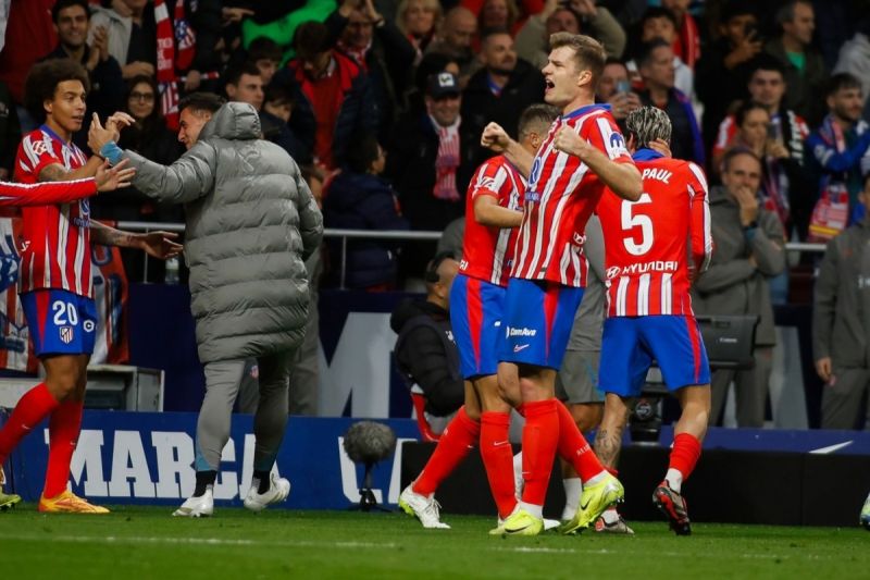 Atletico Madrid naik peringkat 2 seusai atasi perlawanan Alaves 2-1